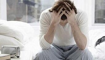 Reduced sexual activity in men